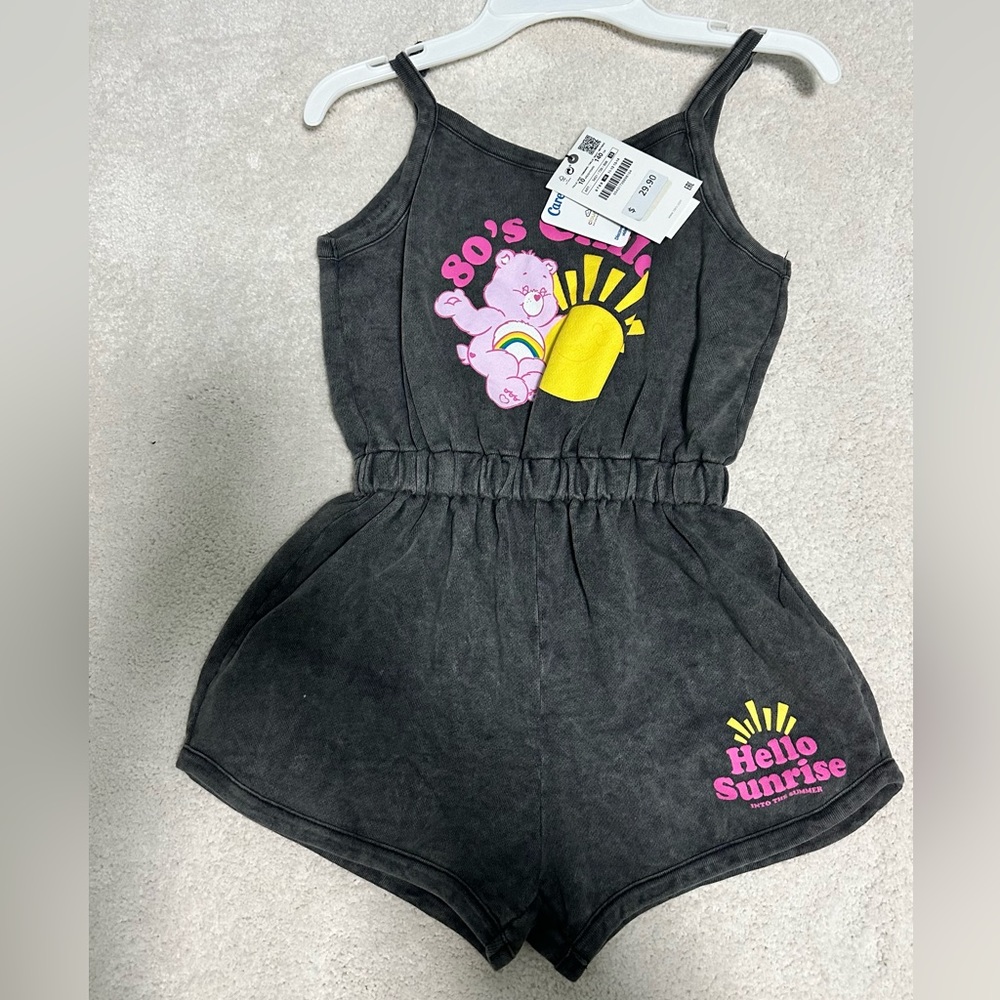 Zara kids Care Bears Jumpsuit size 10